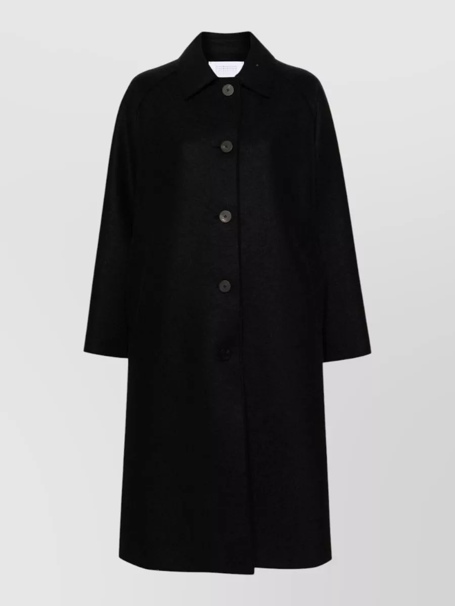 Harris Wharf London Virgin Wool Long Coat
