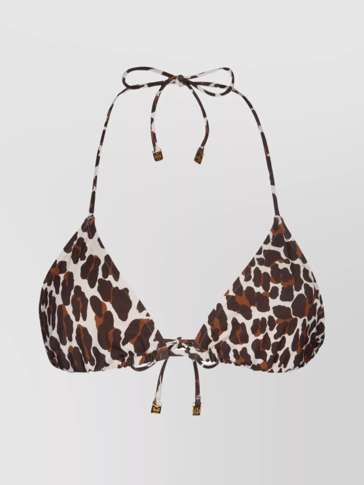 Shop Tory Burch Swimsuit With Animal Print And Metal Hardware