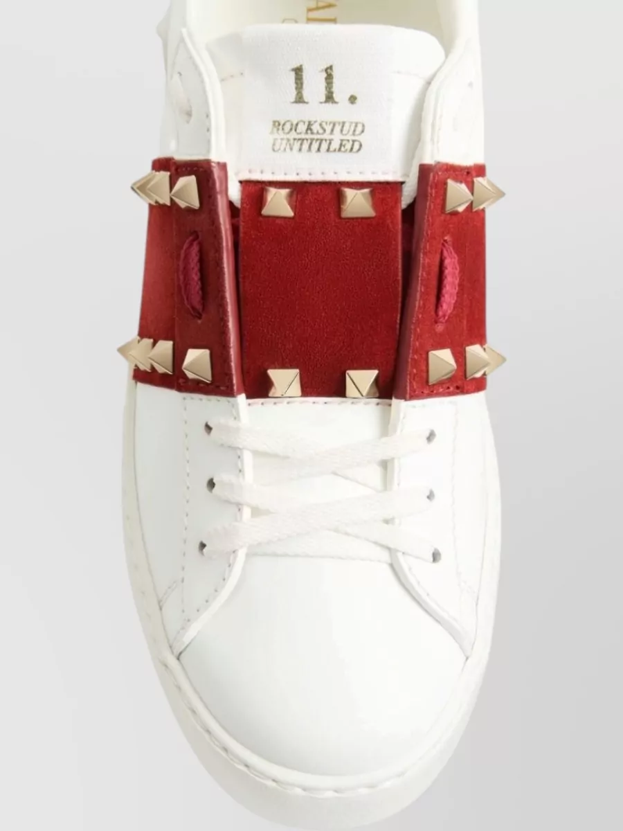 Valentino Garavani Leather Low-Top Sneakers