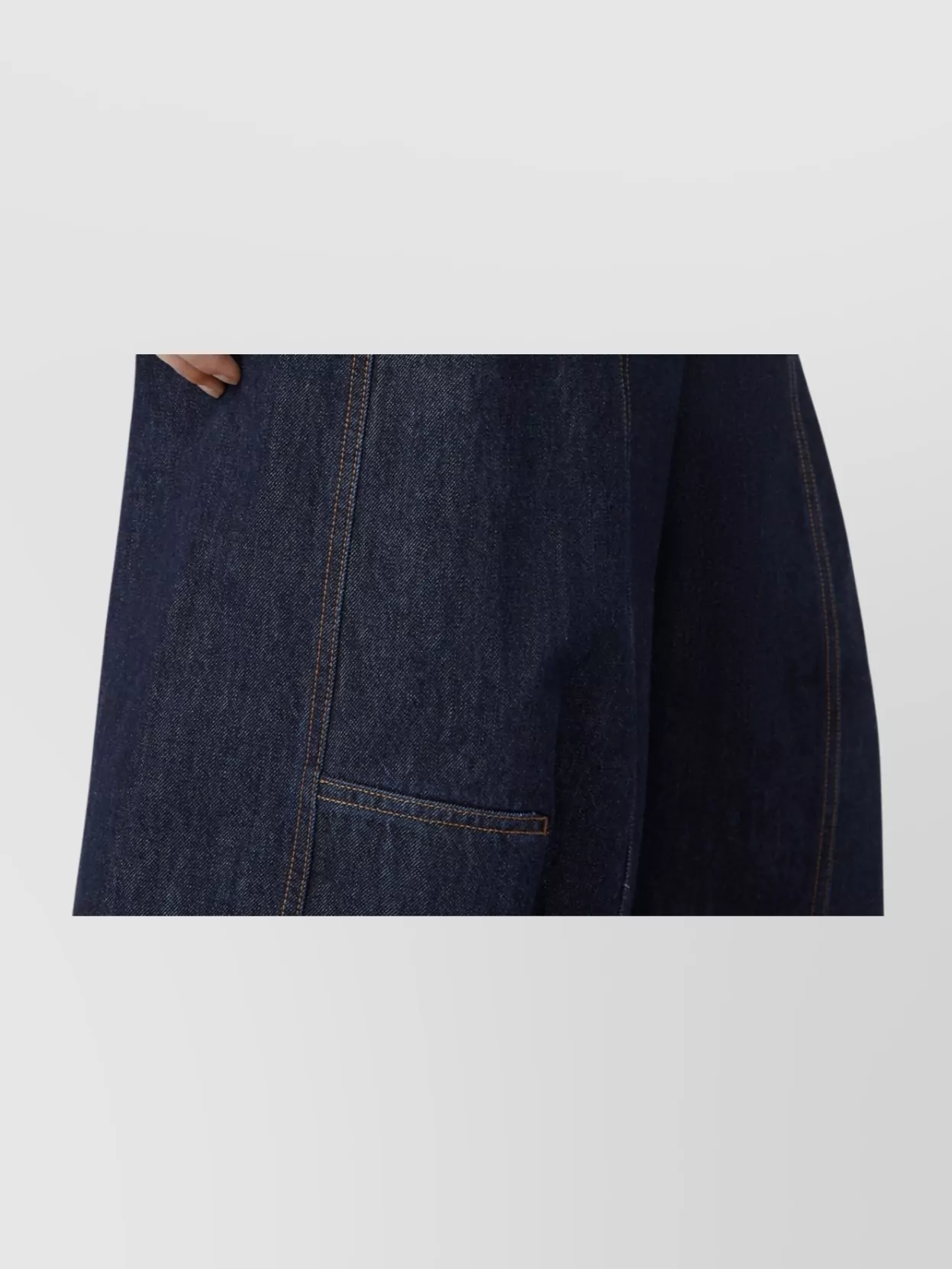 Sportmax Wide-Leg Tapered Jeans Belted Waist