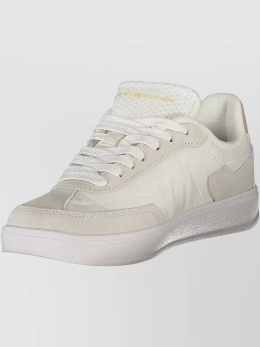Tommy Hilfiger Leather Lace-Up Sneakers