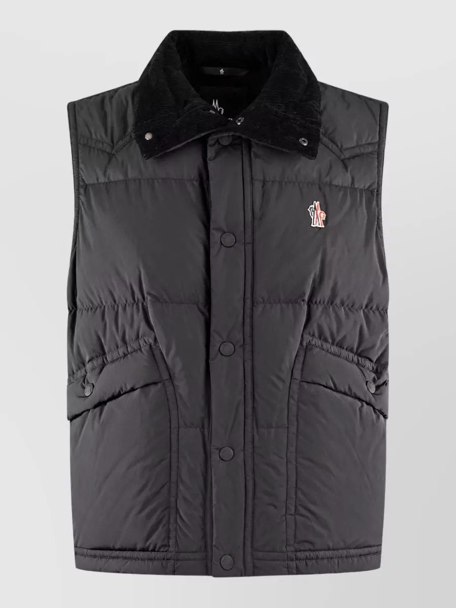 Moncler Grenoble Evans Sleeveless Down Jacket