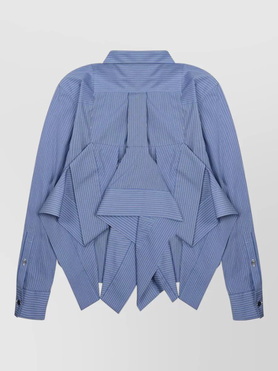 Sacai Cropped Layered Shirt