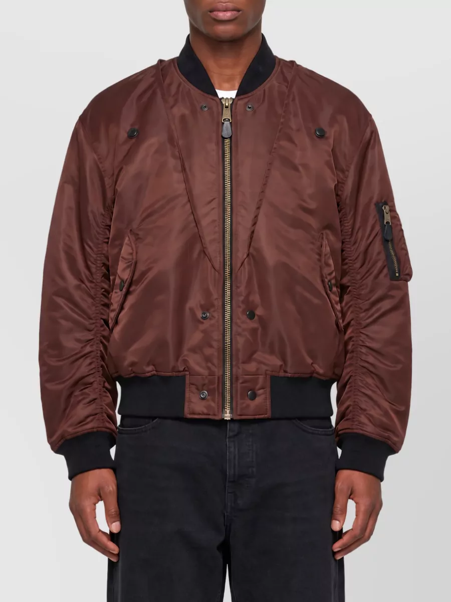Maison Margiela reversible quilted bomber jacket