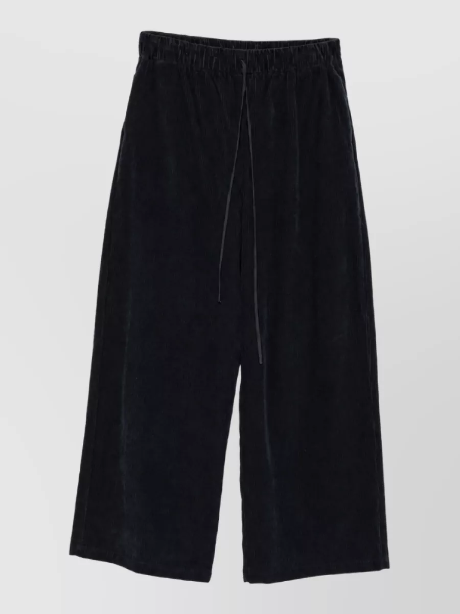 Apuntob corduroy wide-leg trousers