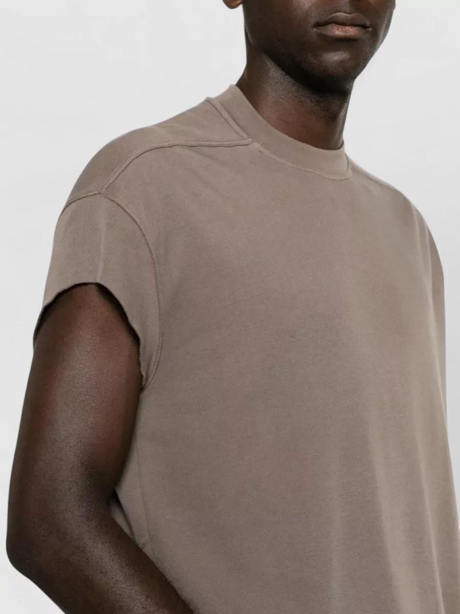 Rick Owens Cotton Oversized Short-Sleeve T-Shirt