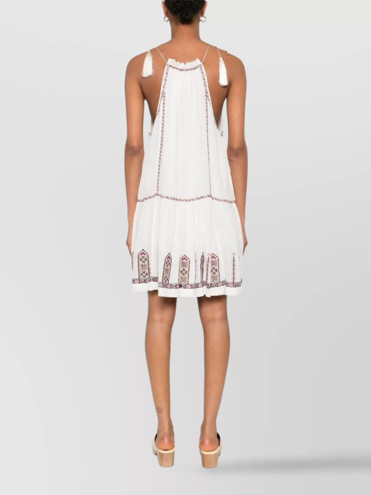 Isabel Marant Étoile Flo Mini Dress In Neutral