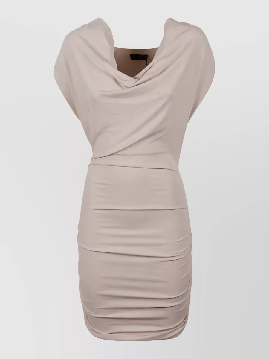 Wardrobe.NYC draped mini dress