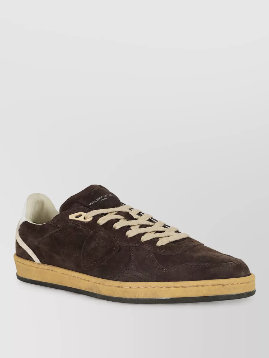 Philippe Model calf leather lace-up shoes