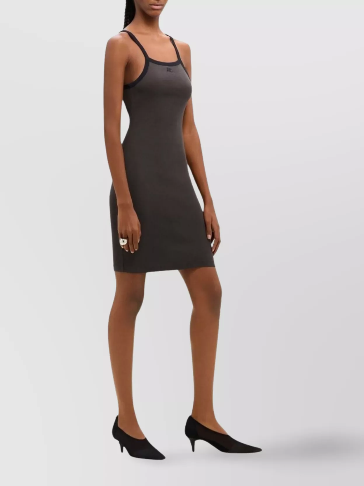 Courrèges Mini Dress In Cotton