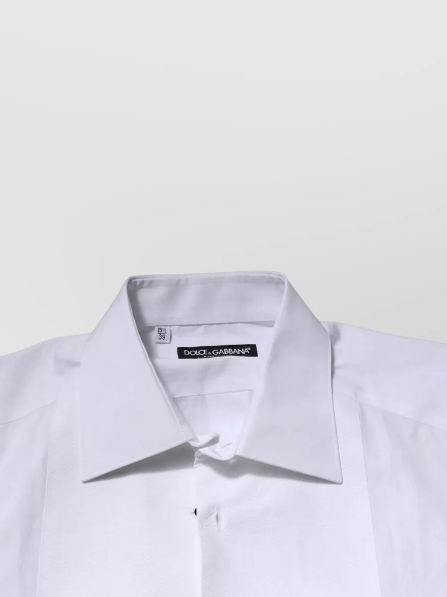 Dolce&Gabbana Cotton Long-Sleeve Dress Shirt