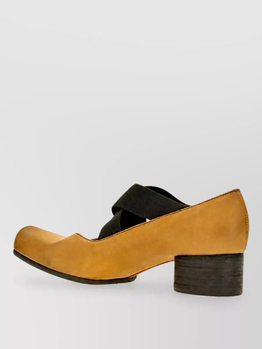 Uma Wang Leather Ballerina Pumps