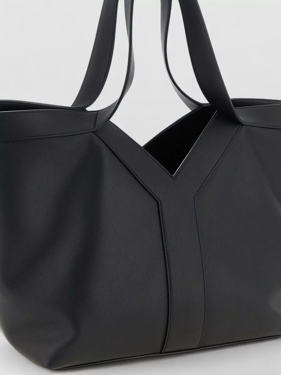 Saint Laurent Y Small Leather Tote Bag