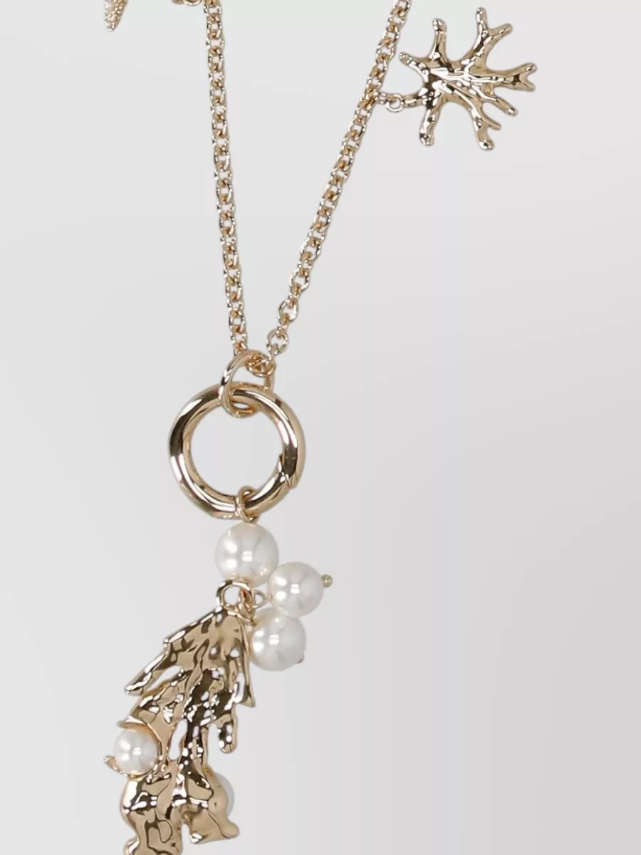 Self-Portrait Gold-Plated Necklace