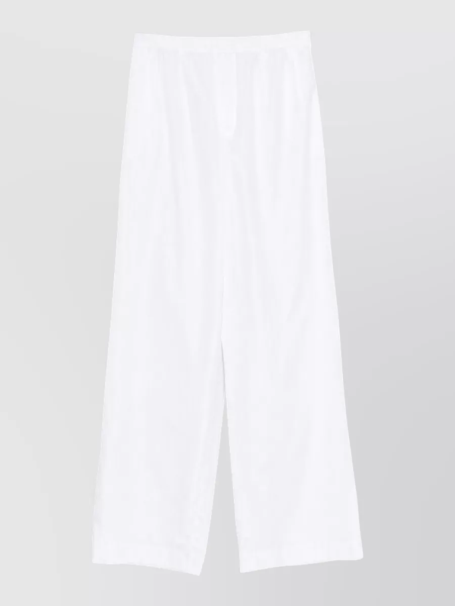 Ermanno Scervino Cotton Wide-Leg Trousers