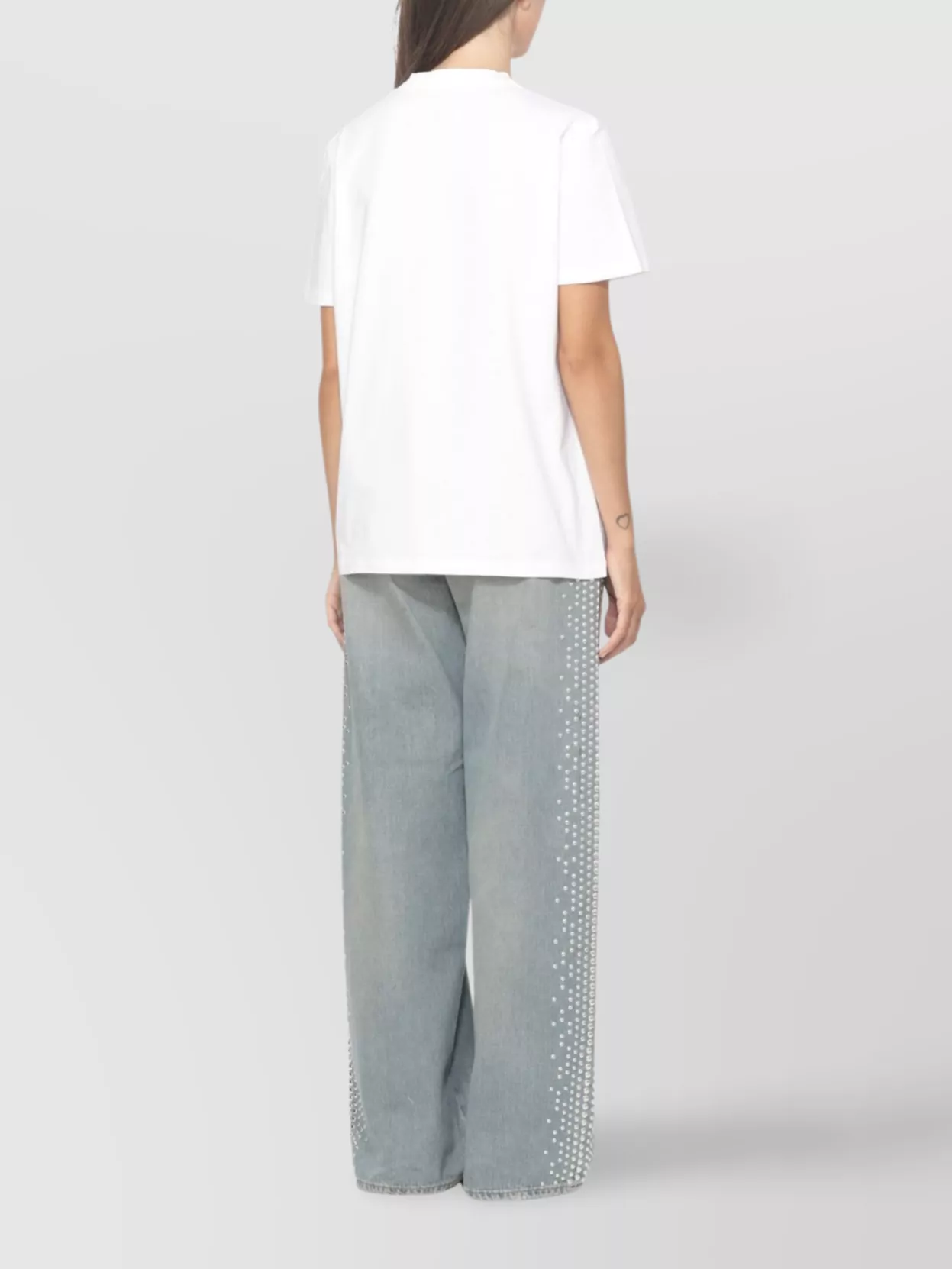 Golden Goose Crew Neck Short Sleeve Cotton T-Shirt