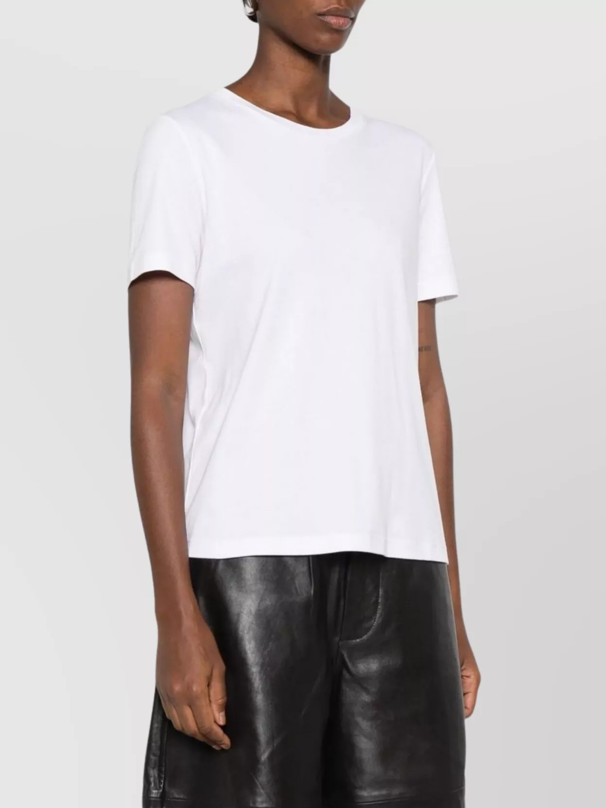 S Max Mara Short Sleeve Top Round Neck