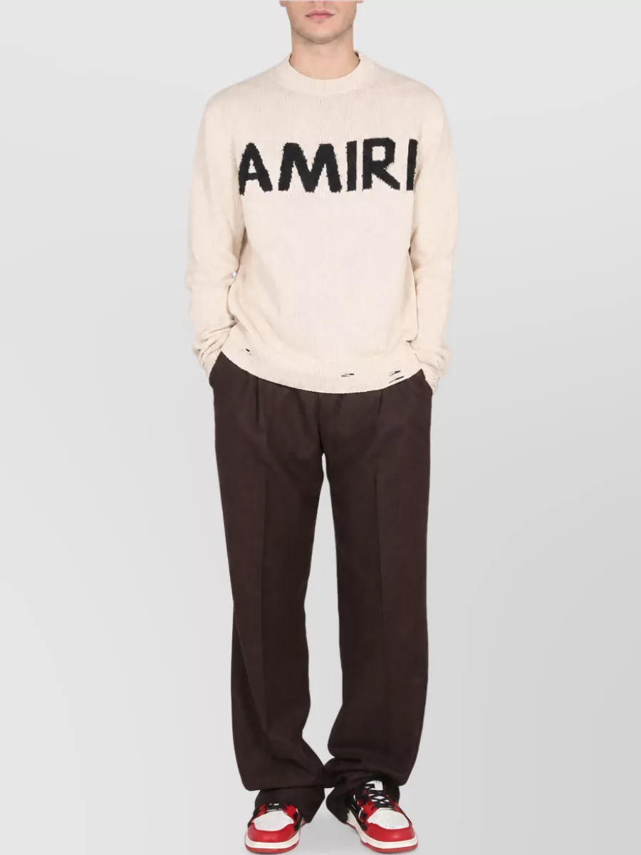 Amiri Regular-Fit Straight-Leg Trousers