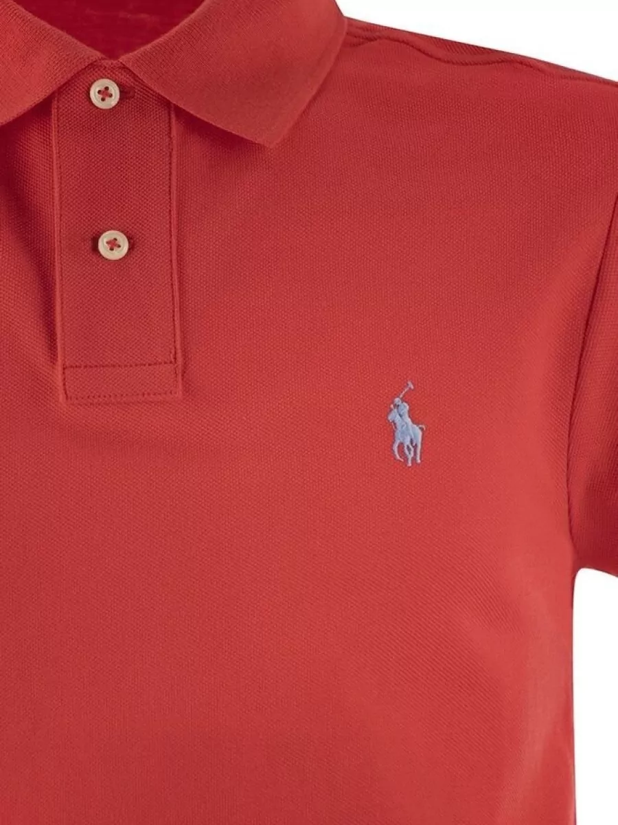 Polo Ralph Lauren Slim-Fit Piqué Polo Shirt