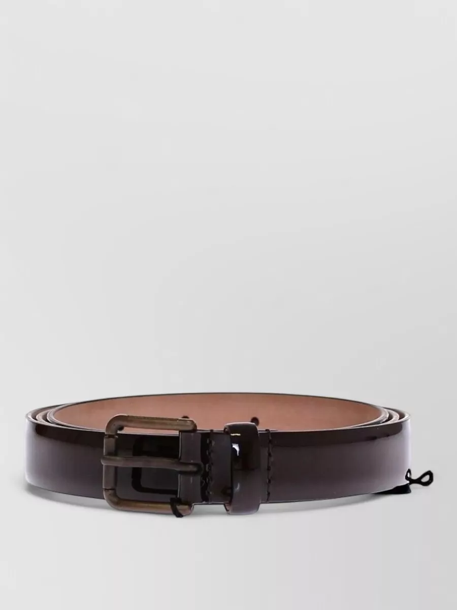 Dolce&Gabbana leather logo belt