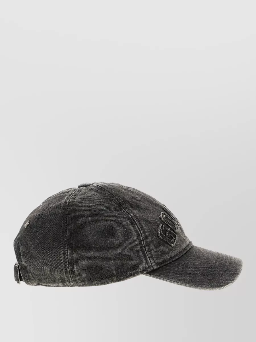 Golden Goose Denim Baseball Cap