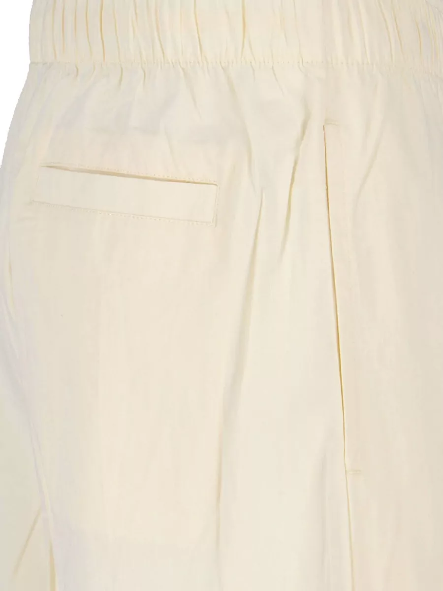Entire Studios Cotton Wide-Leg Pajama Pants