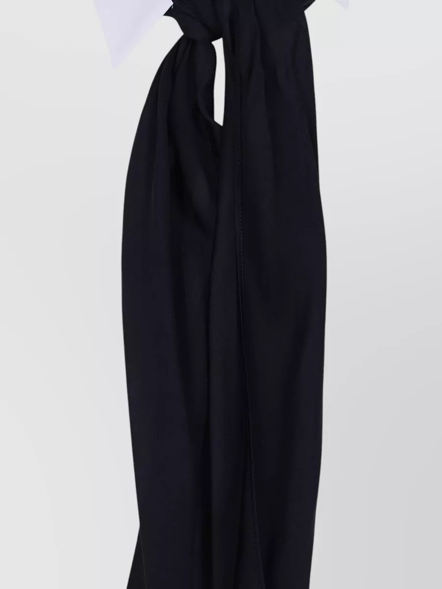Sacai Poplin Scarf Shirt