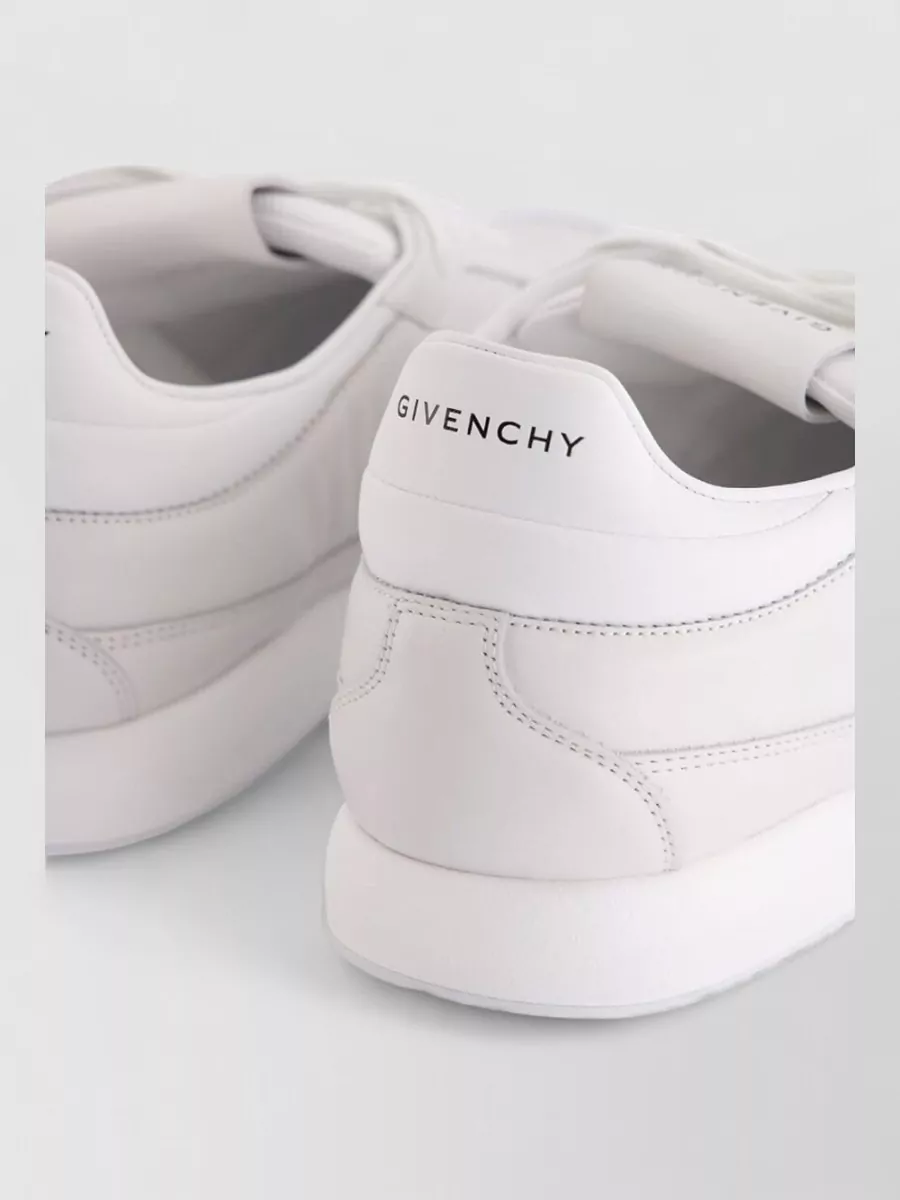 Givenchy Low Top Sneakers Round Toe Flat Sole