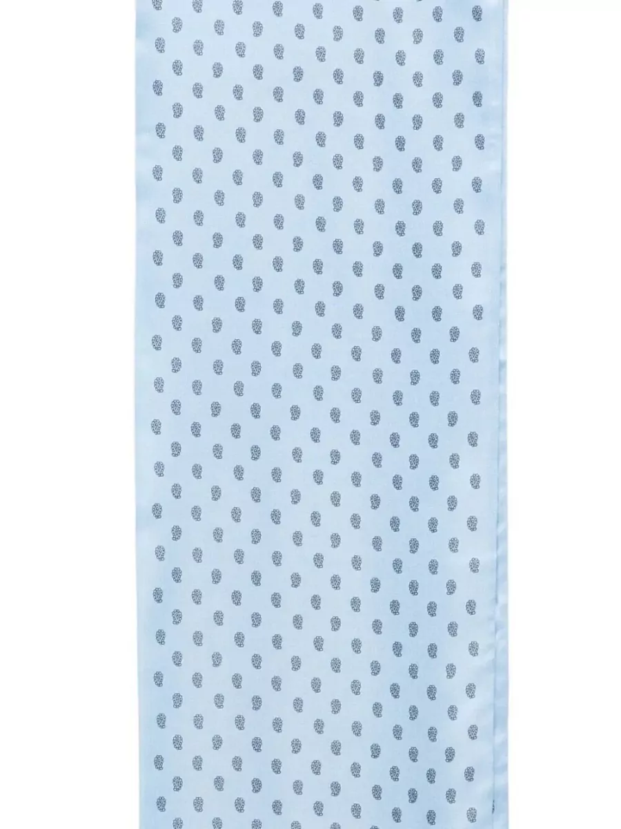 Tom Ford Polka Dot Scarf Frayed Edges Long