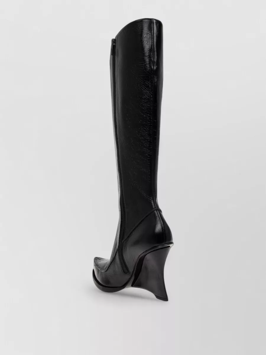 Diesel Leather Ankle Boots