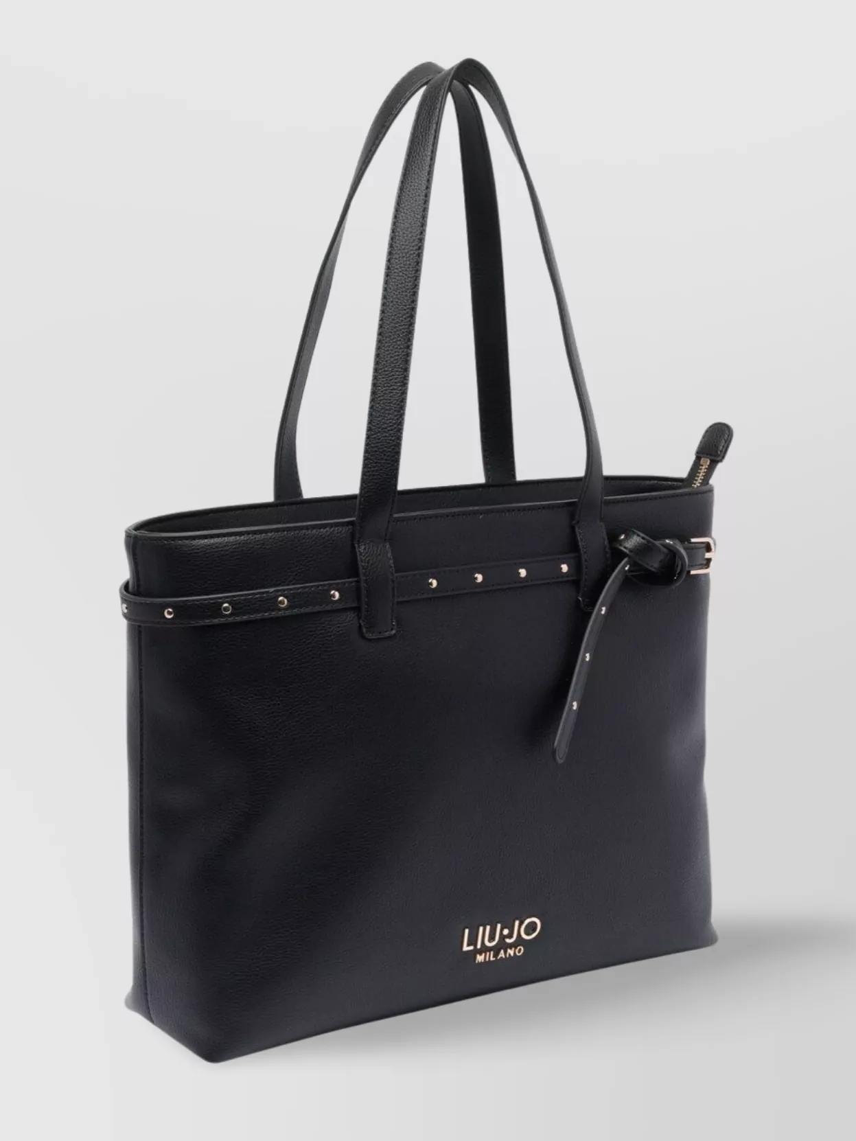 Liu •jo Logo Shoulder Bag Studded Detail