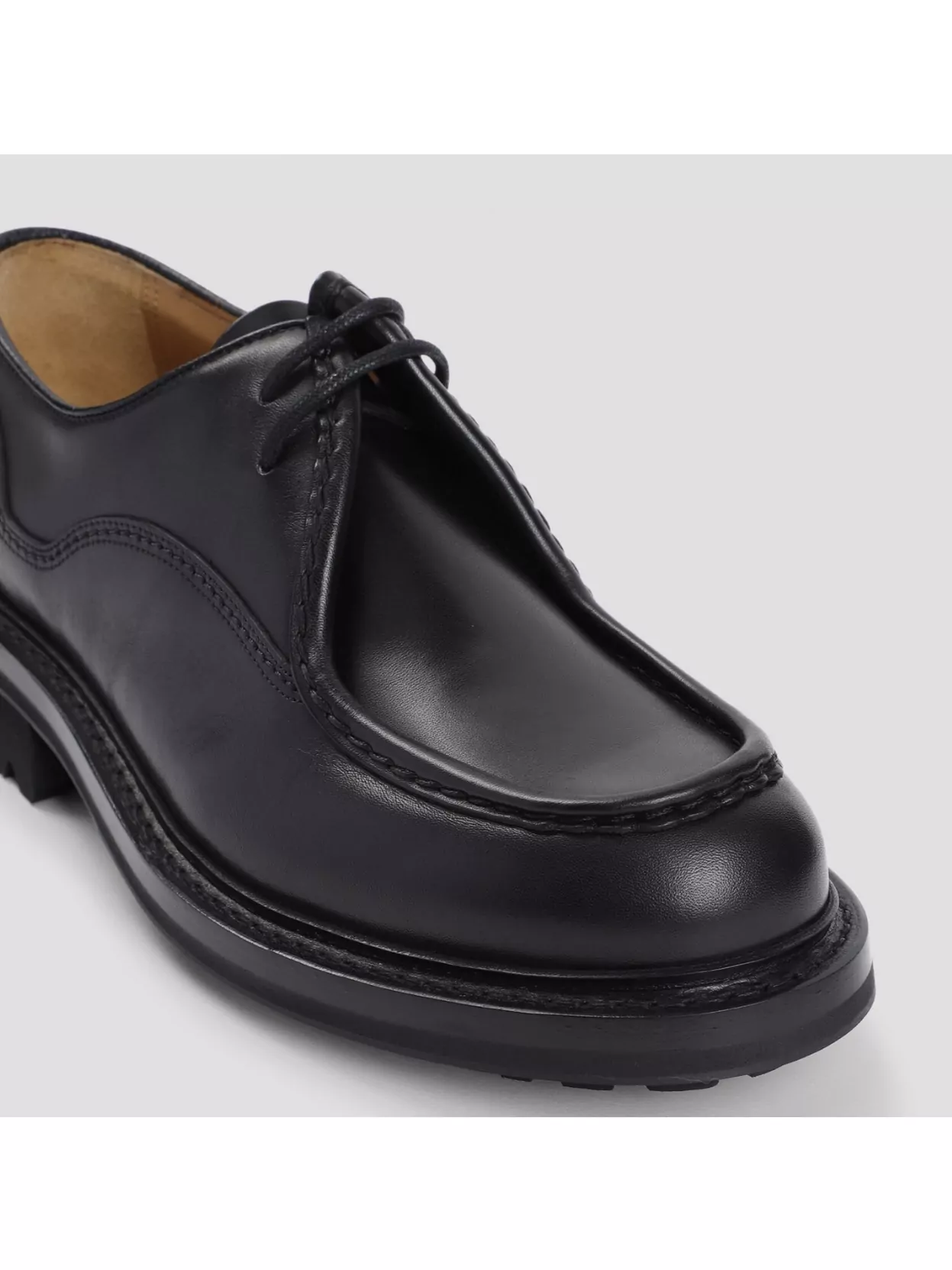 Church's Chunky Sole Lace-Up Shoes With Stitch Detailing