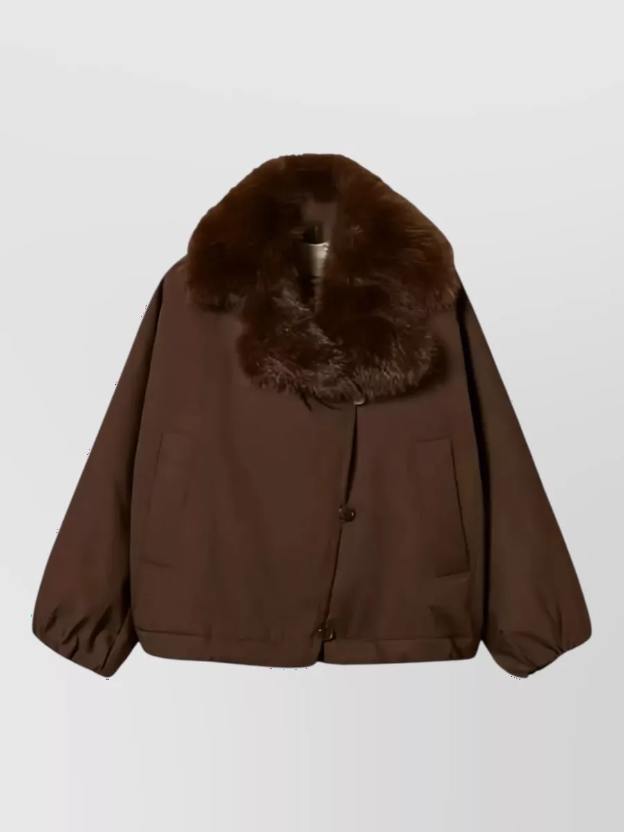 Twin-Set faux fur coat