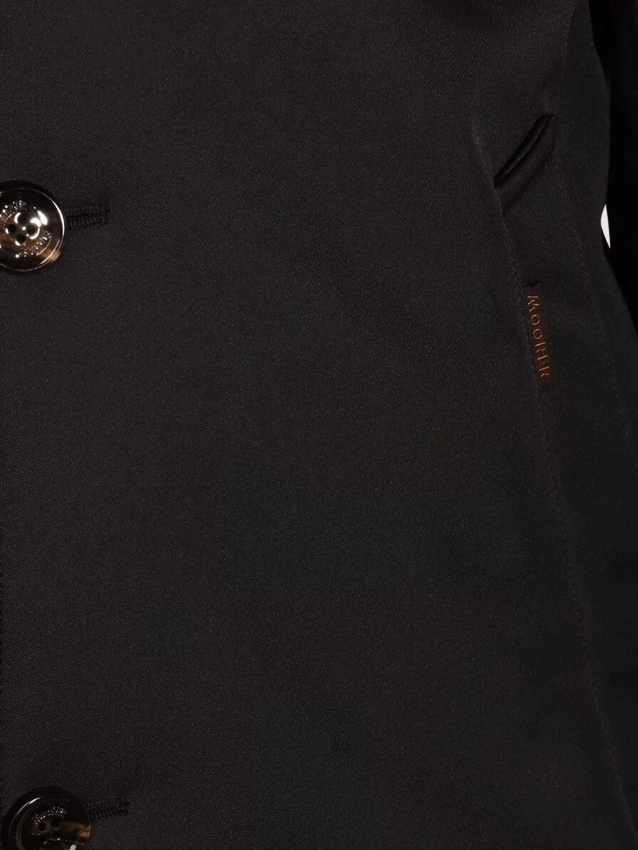 Moorer Coats Featuring High Collar And Side Pockets In Blue