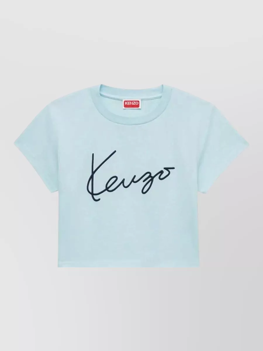 Kenzo cropped cotton t-shirt