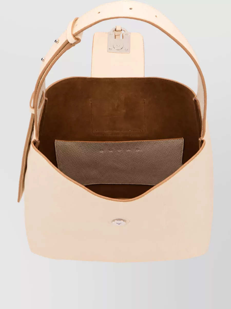 Hogan H-Hobo Leather Shoulder Bag