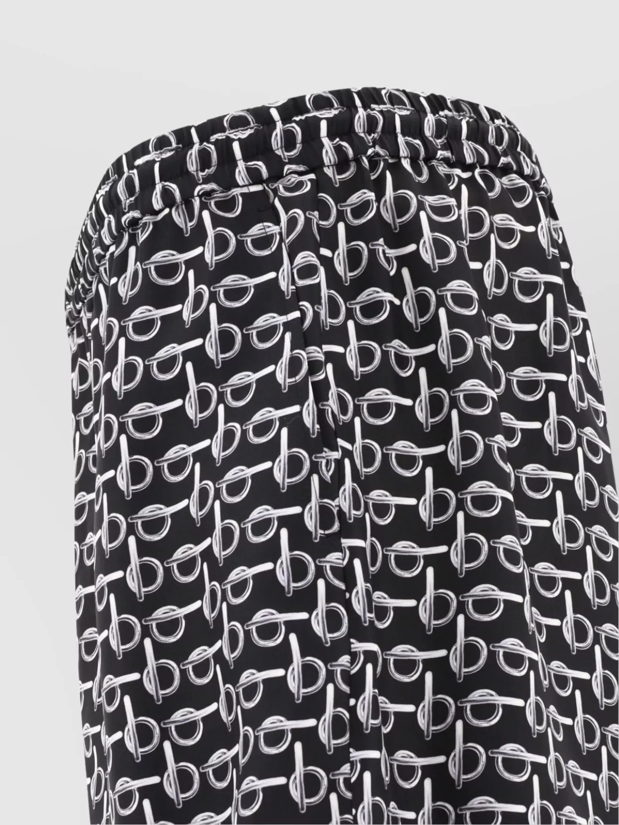 Burberry Silk Printed Deck Shorts