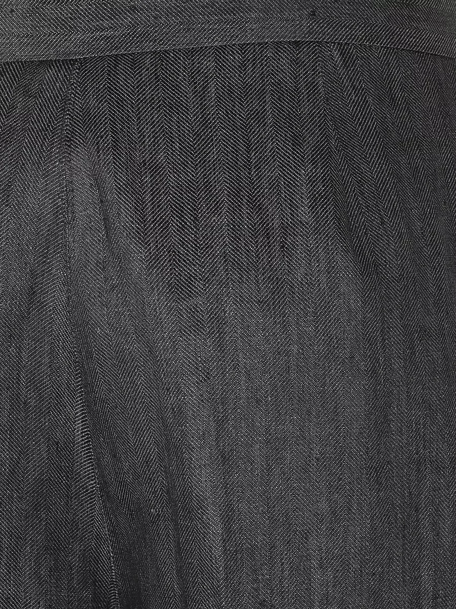 Max Mara Linen High-Rise Wide-Leg Tailored Trousers