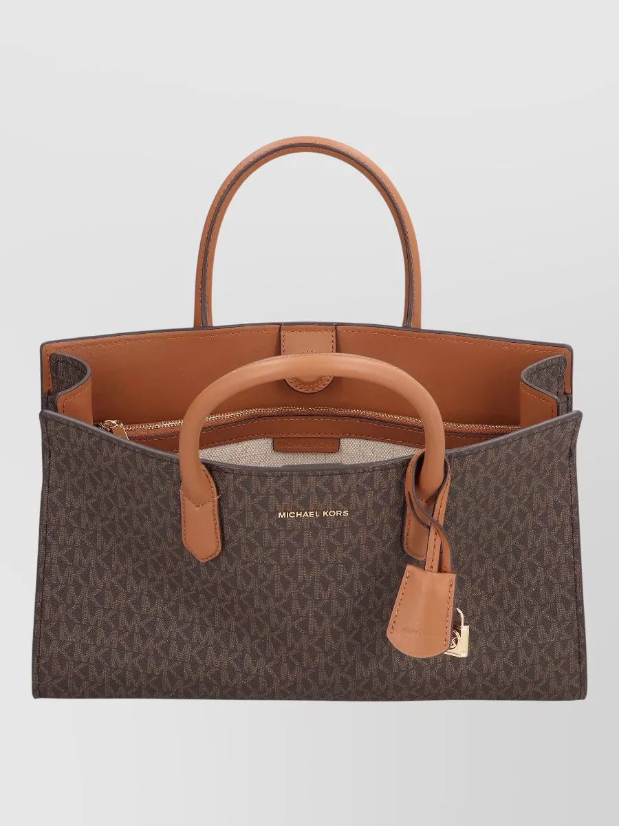 Michael Michael Kors Printed Canvas Tote Bag