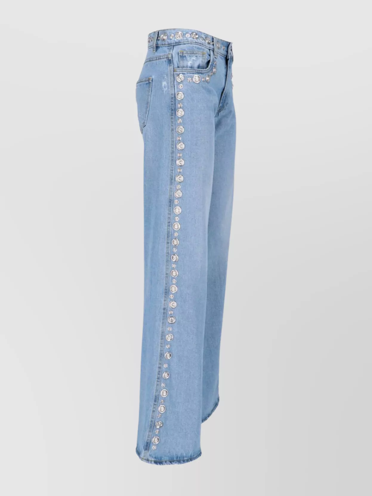 Coperni Straight Leg Trousers Studded Embellishments