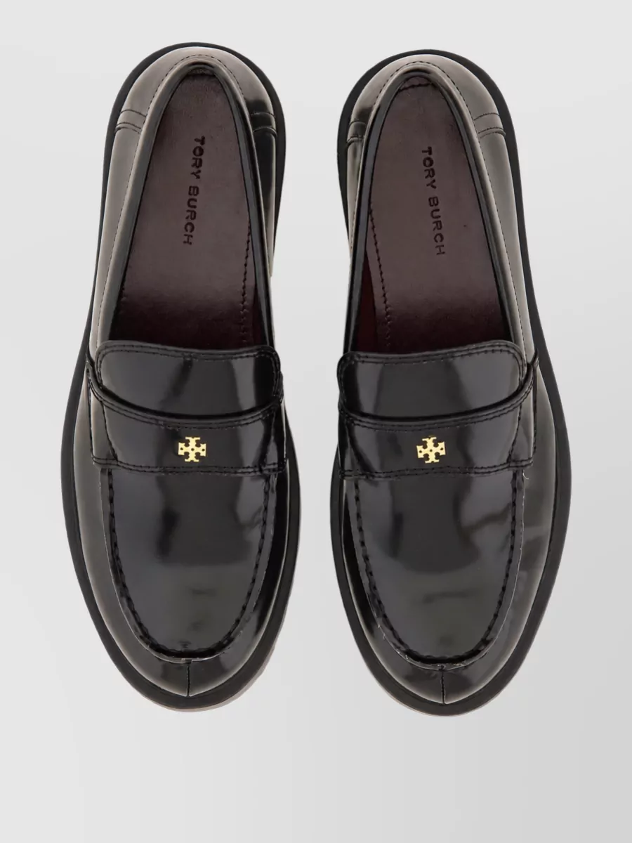 Tory Burch Leather Oxford Shoes