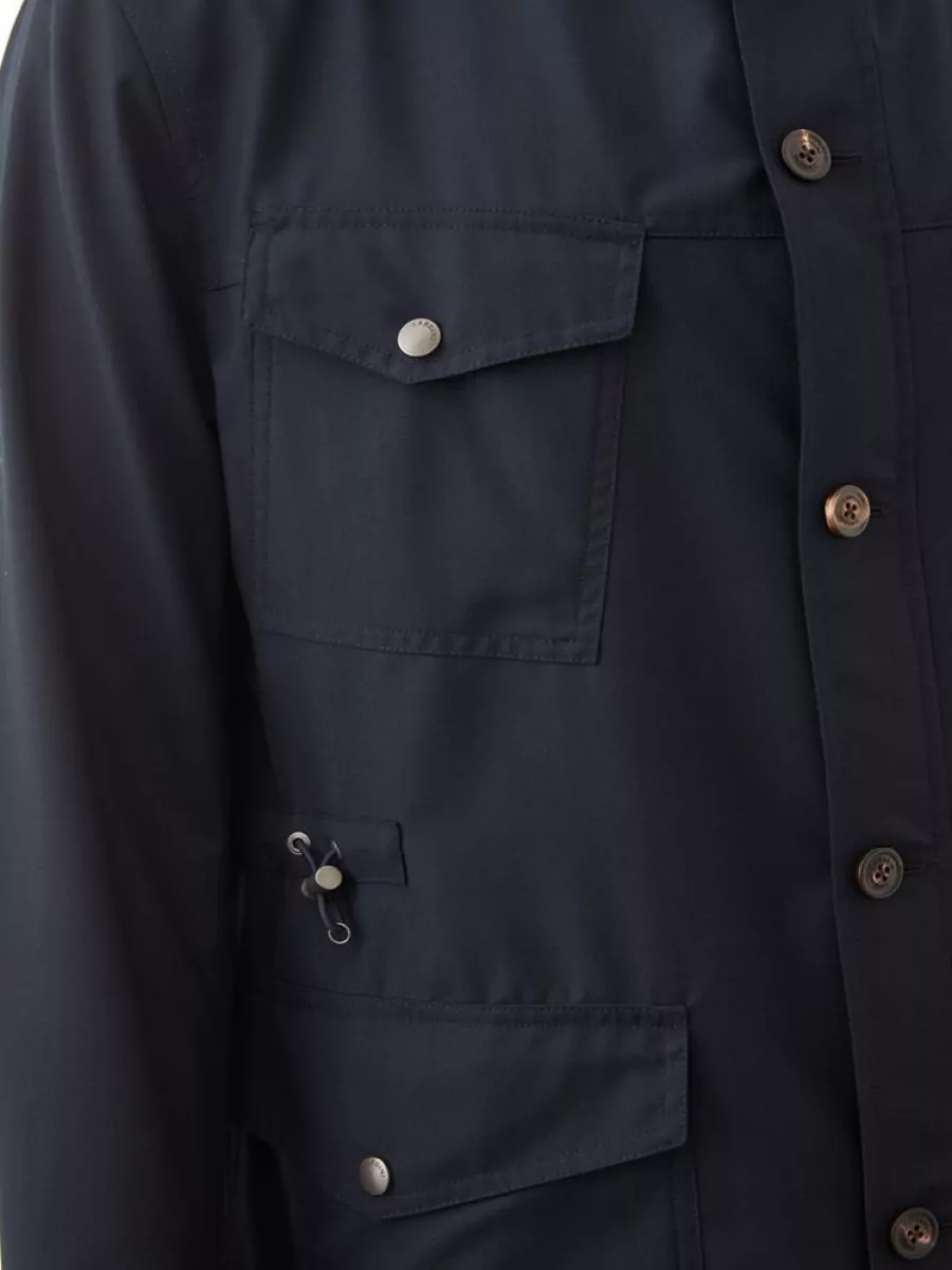 Lardini Wool Padded Coat