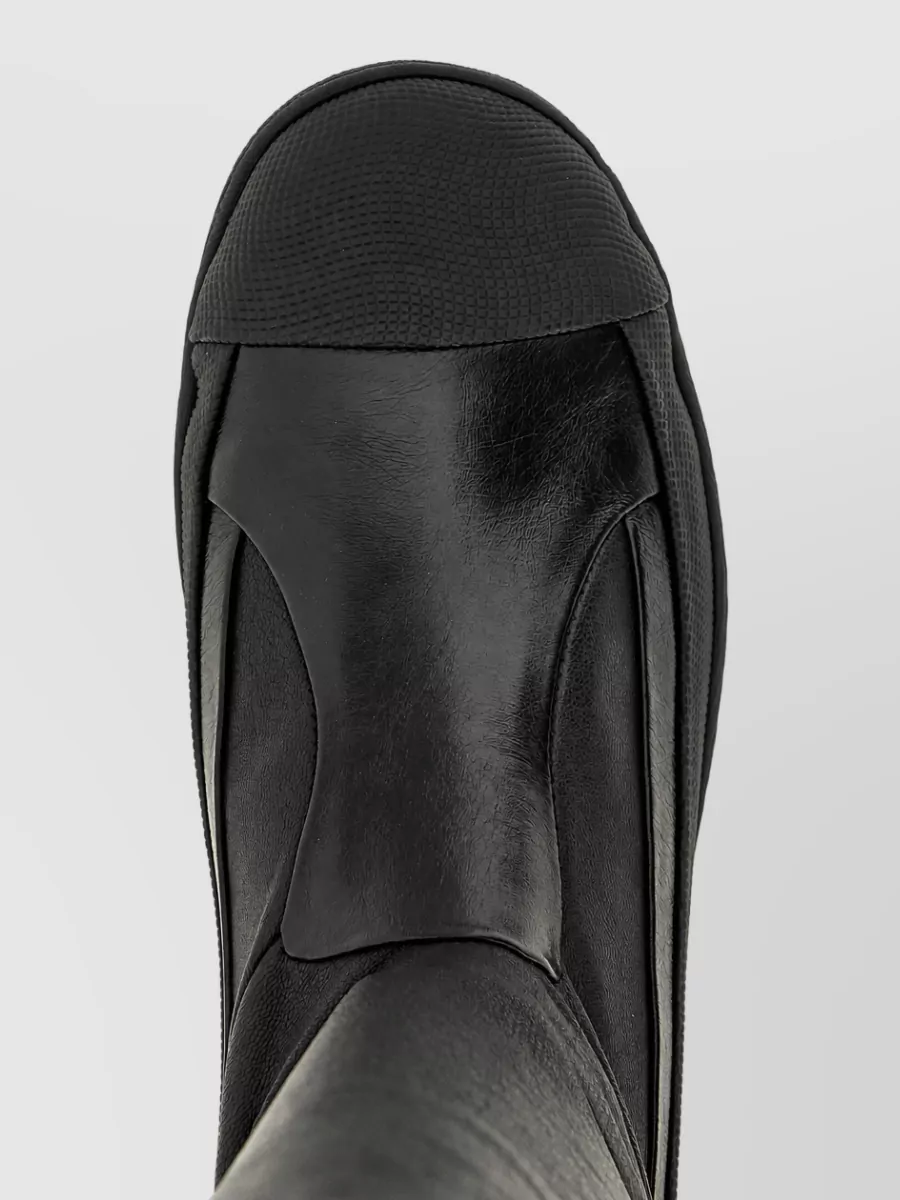 Kiko Kostadinov Leather Drawstring Boots
