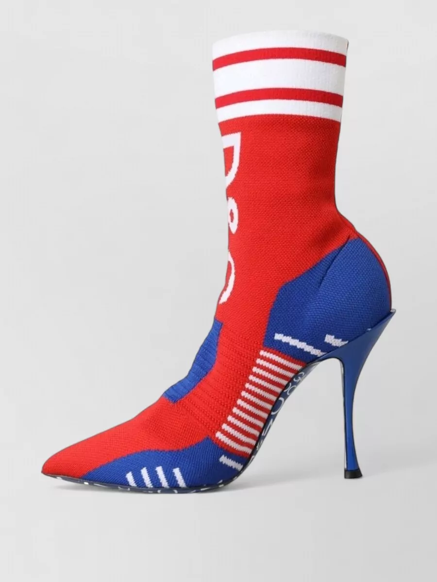 Dolce&Gabbana Stretch Sock Ankle Boots