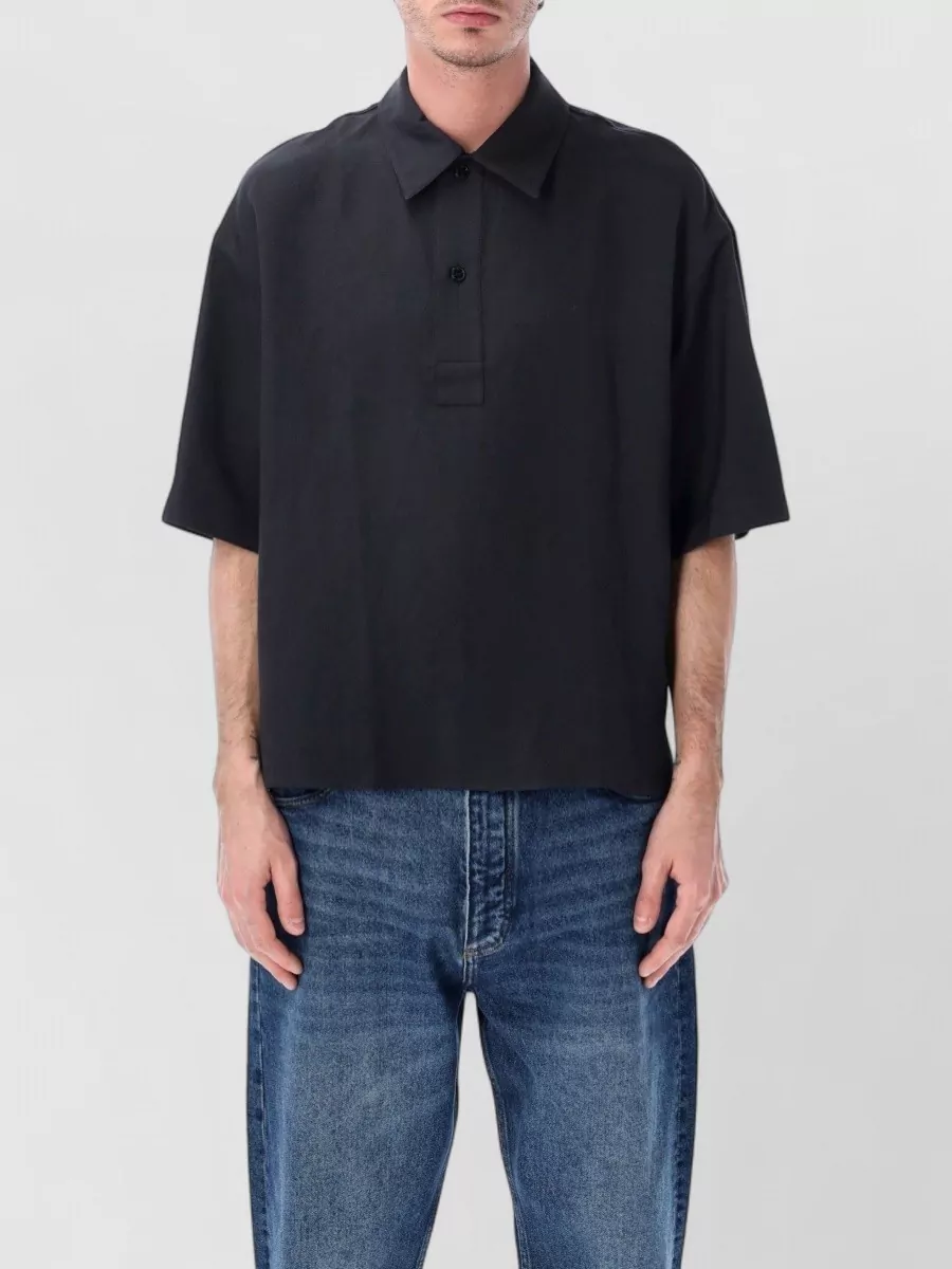 Studio Nicholson Relaxed-fit short-sleeve shirt