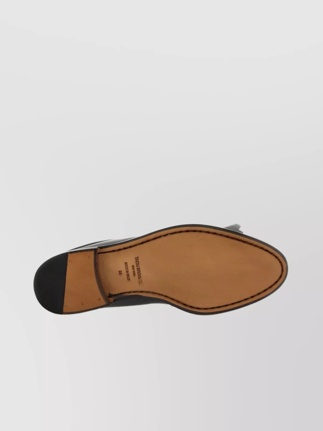Thom Browne Fringe Detail Leather Loafer