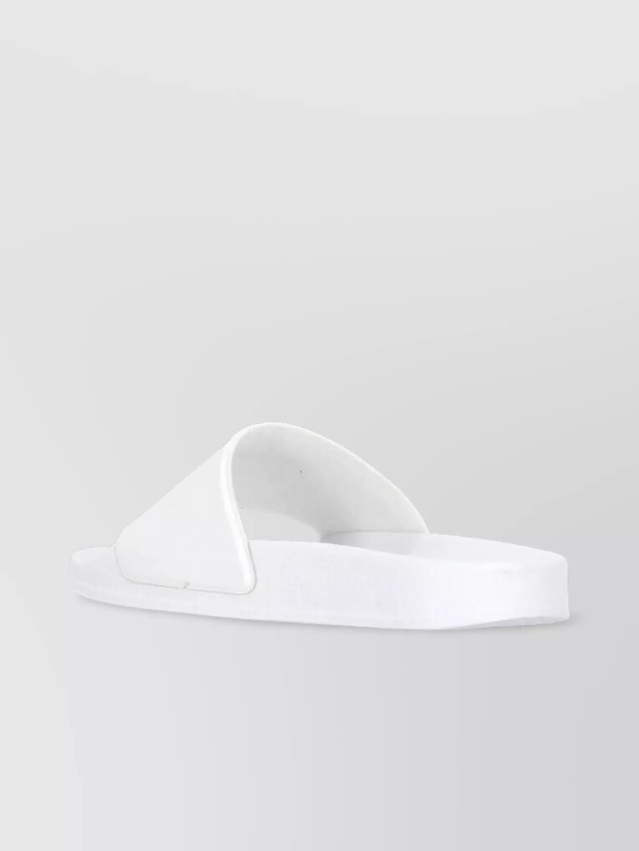 Msgm Man's Round Toe Flat Sole Sandals