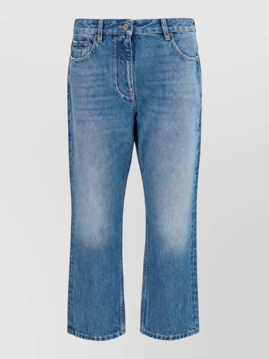 Valentino Denim straight-leg jeans