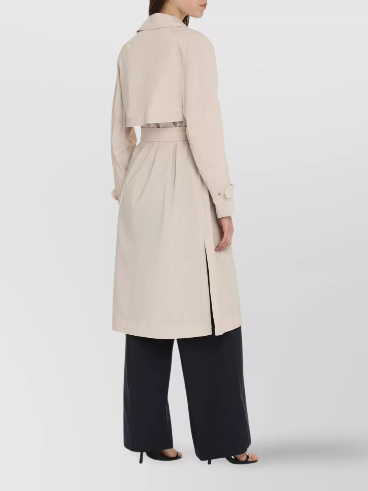 Woolrich Technical Fabric Trench Coat
