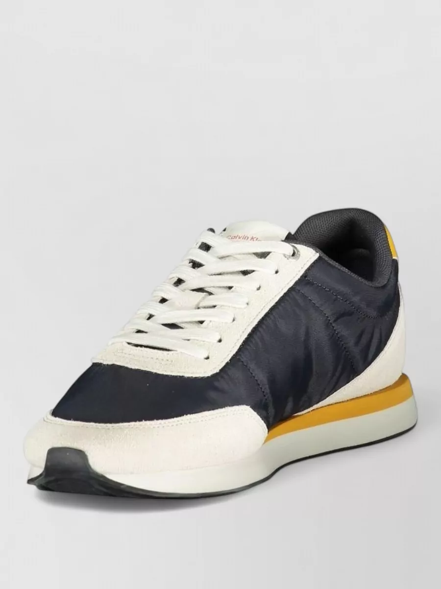 Calvin Klein leather low-top sneakers